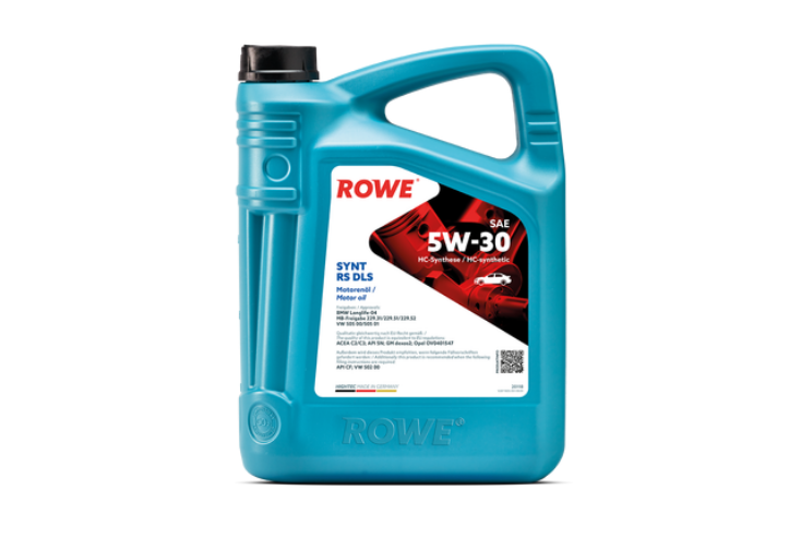 Масло моторное 5W-30 ROWE 4л НС-синтетика HIGHTEC SYNT RS DLS B4C3A3